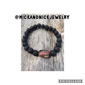 Jewelry - Handmade lava bead diffuser bracelet Jewelry - Handmade lava bead diffuser bracelet